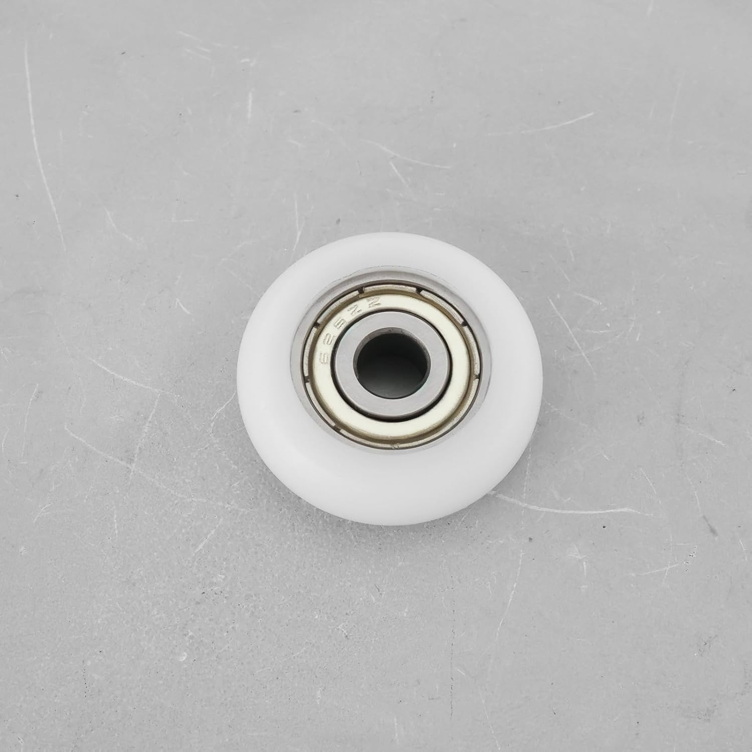 Create Idea 10Pcs Nylon Carbon Steel Pulley Wheels Ball Bearing Guide Roller for Furniture Hardware Accessories Sliding Doors Glass Sliding Doors (5X23X7Mm) image number 6