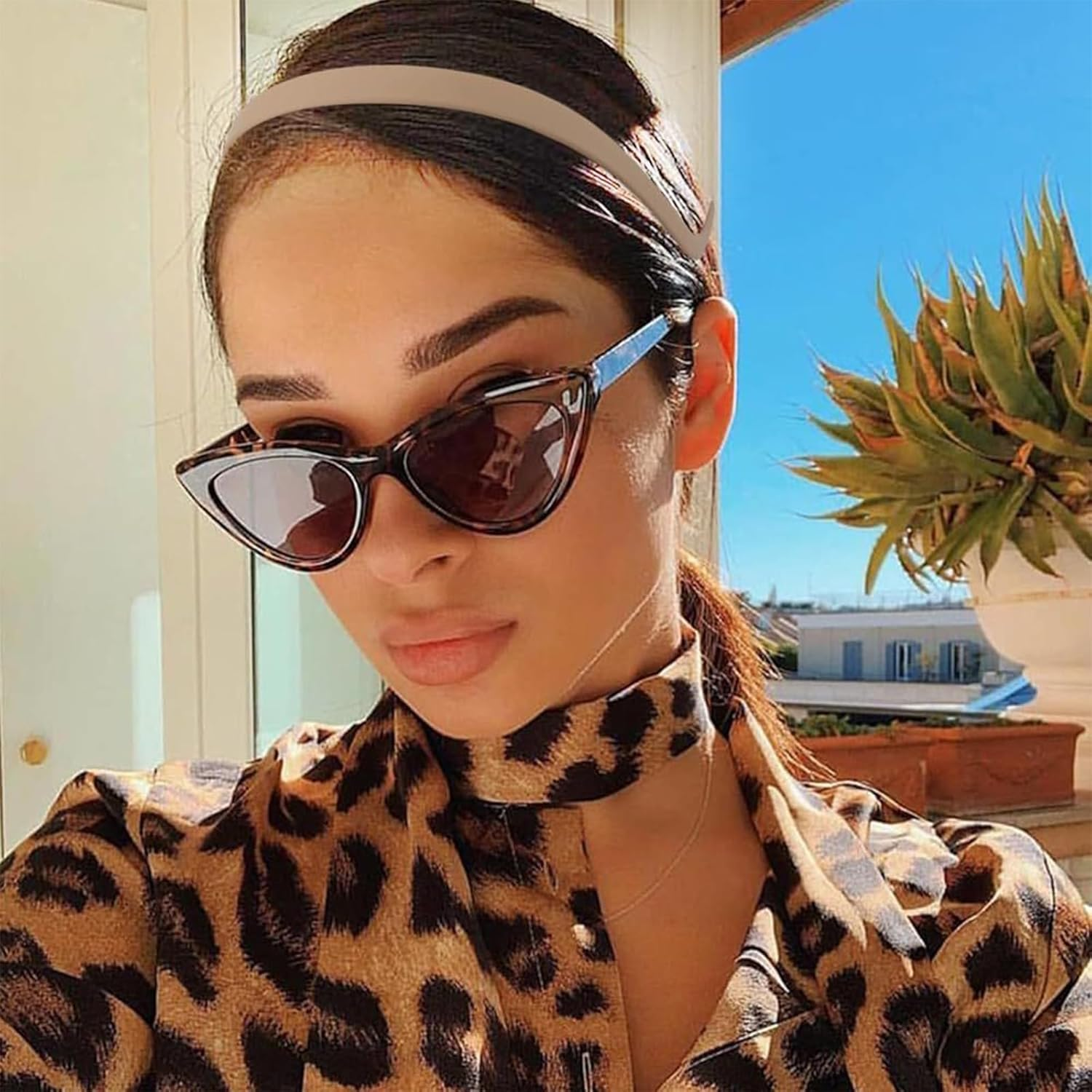 Zigzag Headband, Non-Slip Headband, Make up Headband image number 1