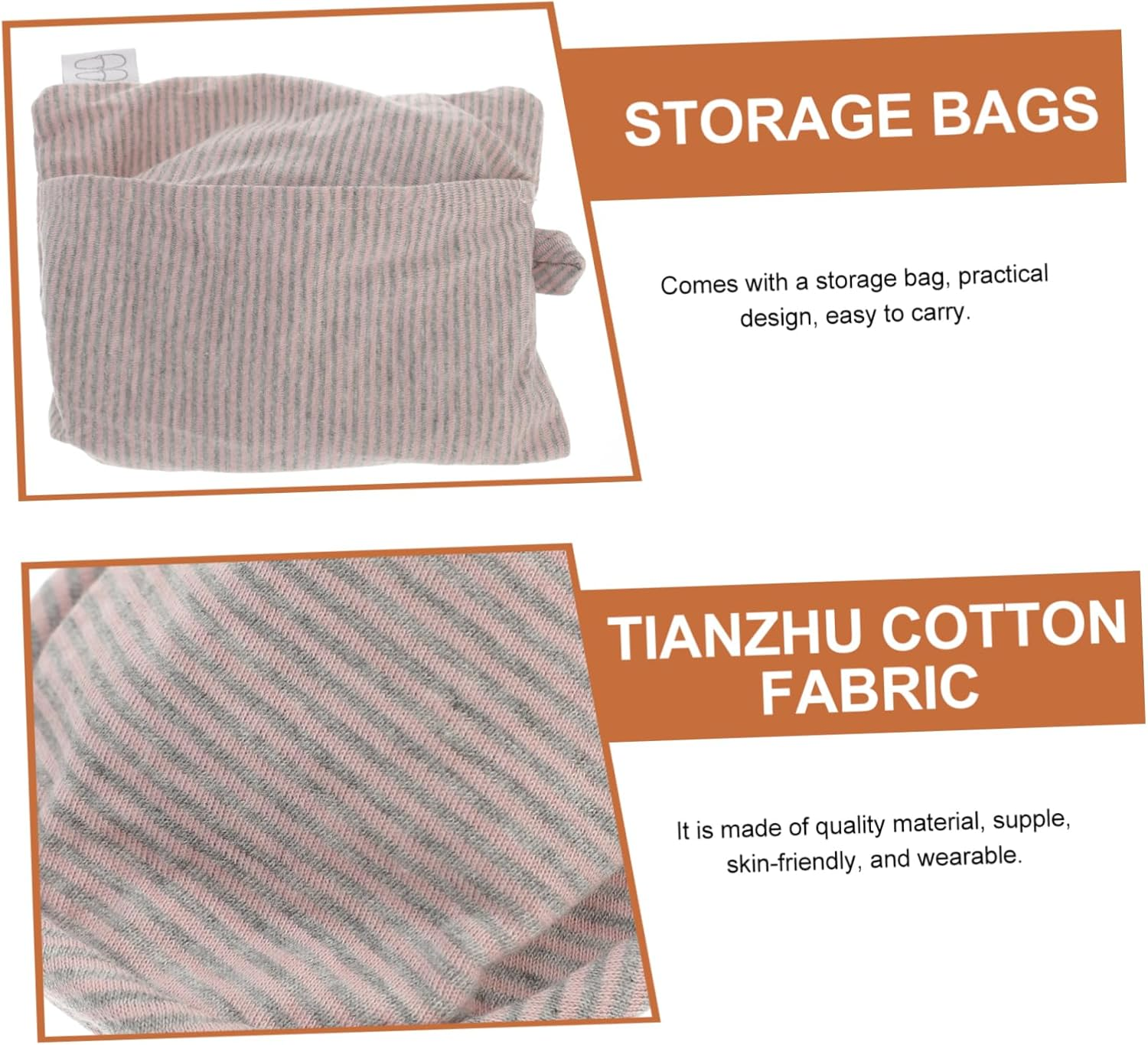 1 Pair Portable Foldable Slippers Storage Bag Lightweight Cotton Slippers Open Toe Soft Sole Suitable for Hotel and Travel White