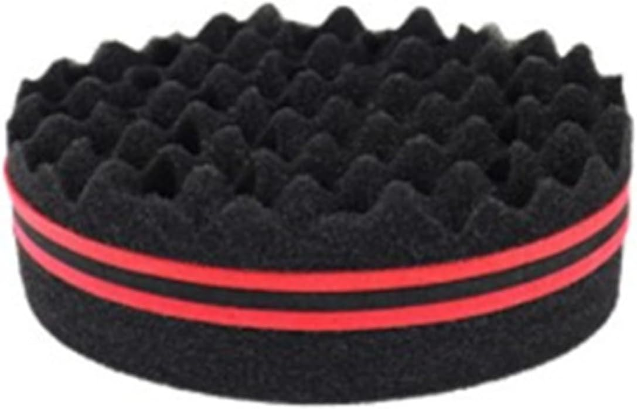 Teogneot Hair Brush Sponge, 4 Pieces Hair Sponge Curl Afro Set, Magic Curl Sponge, Hair Sponge Large image number 1