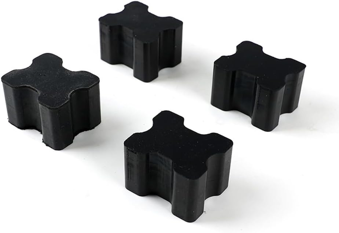 4PCS Rubber Coil Spring Spacers, Heavy Duty Rubber Lift Blocks for Enhancing 1" to 1.5" Spacing Spring Rate, Universal Coil Spring Spacers Car Accessories for Coil Springs image number 2