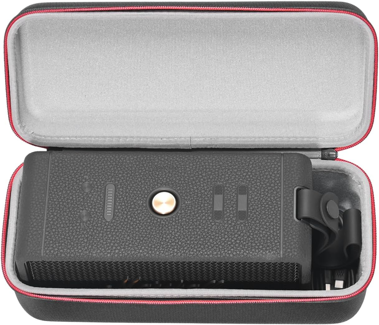 RLSOCO Hard Case for Marshall Emberton Iii/Marshall Emberton Ii/Marshall Emberton Portable Bluetooth Speaker,Lightweight Hard Case (Case Only)