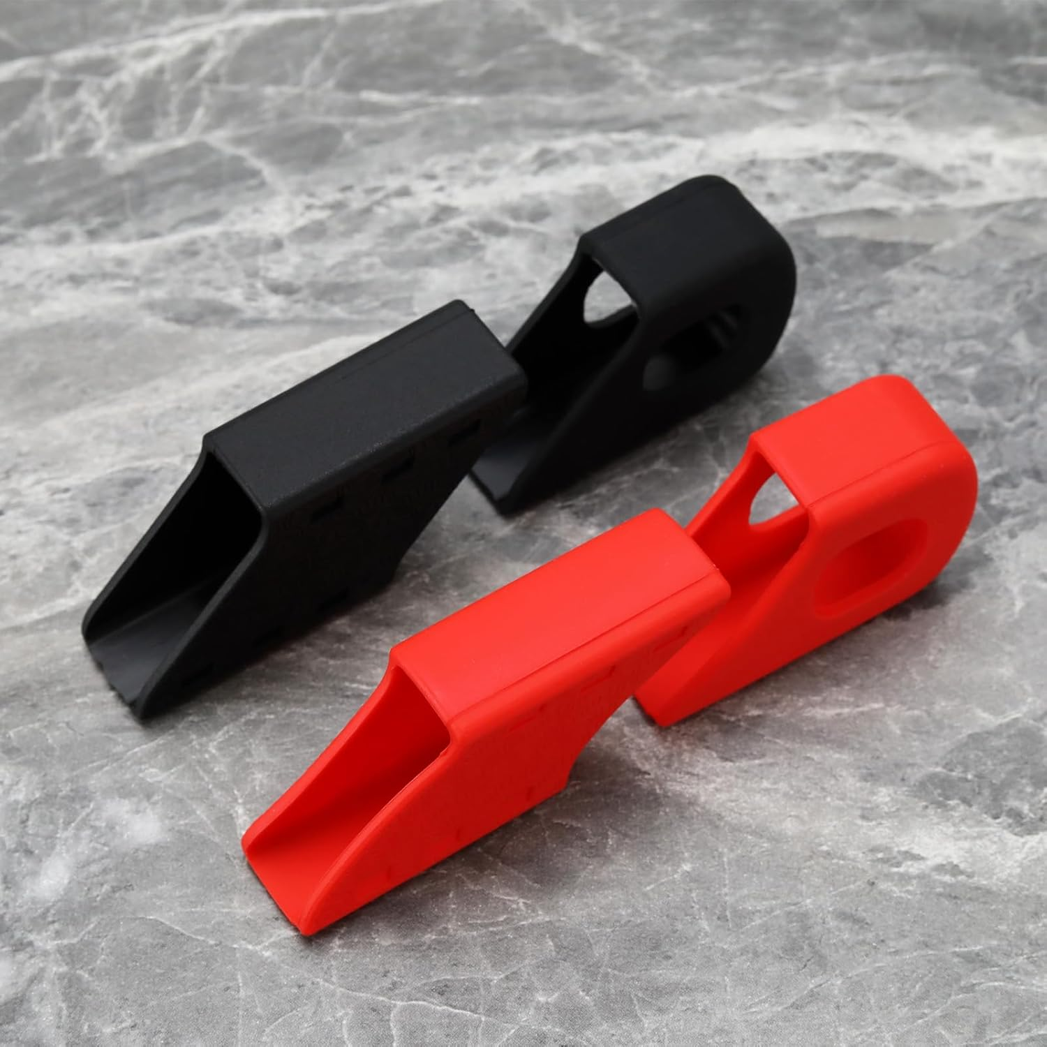 SING F LTD 2 Pair Bicycle Crank Cover MTB Protection Bicycle Sleeves Arm Boot Protector Dustproof Cover for Mountain Bike Red and Black