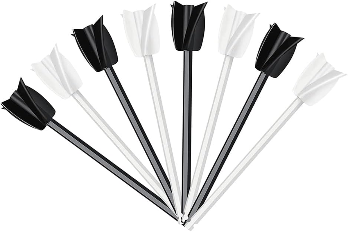 Mifrsnu 8 Pcs Epoxy Mixer Attachment for Drill, Reusable Paint and Resin Mixer Paddle to Mix Epoxy Resin, Paint, Ceramic Glaze image number 1