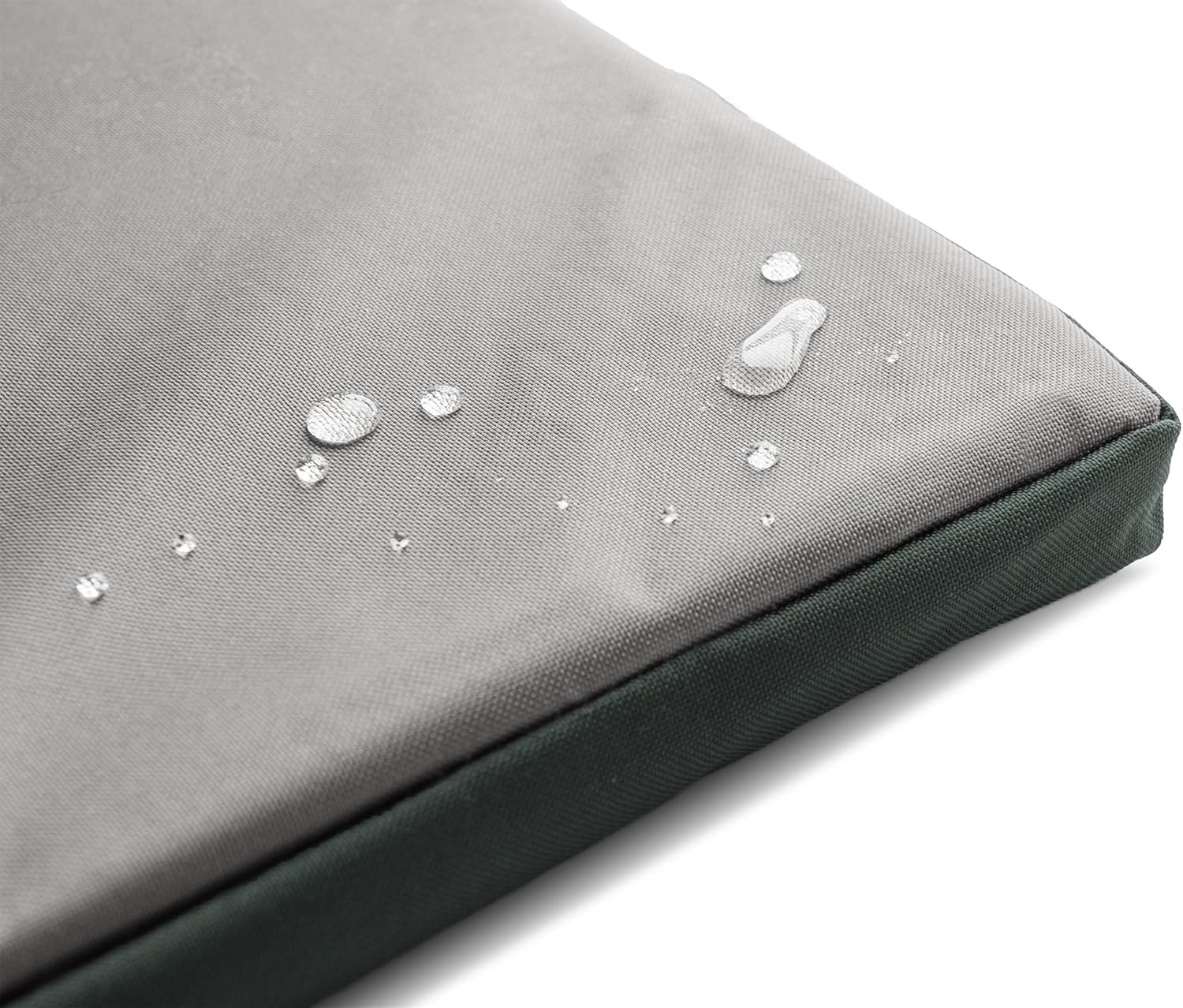 Furhaven Pet Kennel Pad | Reversible Two-Tone Water-Resistant Crate or Kennel Pad Pet Bed for Dogs & Cats, Green, Medium image number 4