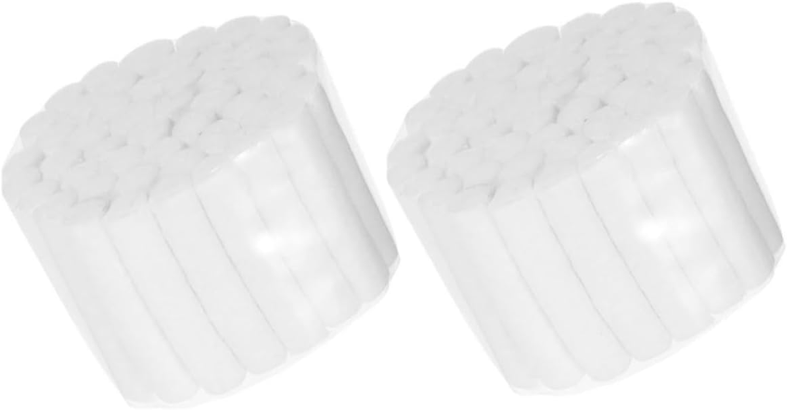 100 Pcs Medium Cotton Rolls for Nose Bleed Plugs and Dental Use Highly Absorbent Medical Cotton Rolls for Adults and Soft Disposable for Liquid Absorption image number 6