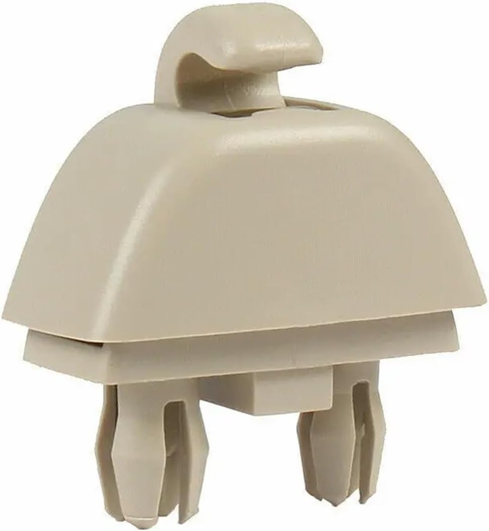 VNGNHERRL 2X Sun Visor Clip Hook Fit for VW Polo Passat Skoda Seat 2012-2015 6R0857561Y20 Car Inner Hanger Holder Clips Car Sun Visor(B) - A image number 5