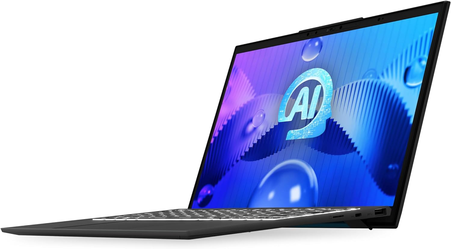 MSI Prestige 13 AI Evo A1MG-044AU 13 Inch 2.8K OLED Panel Intel Core Ultra 7 155H Intel Arc Graphics LPDDR5 16GB RAM 512GB SSD Win 11 Home Business and Productivity Laptop, Stellar Gray image number 4