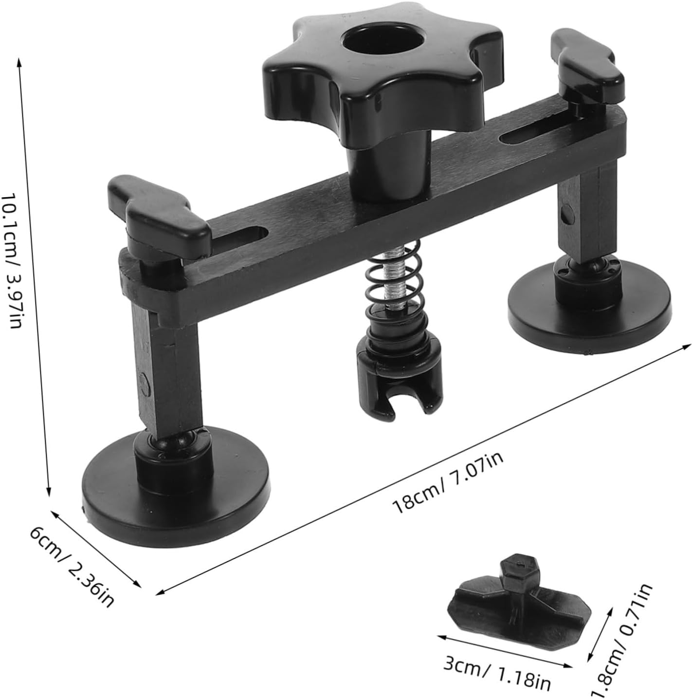 LALADEFIEE Dent Tool Kit Suction Cup and 18 Glue Tabs Small and Large Dent Repair Set for Automotive Hail Damage for Cars and Trucks image number 1