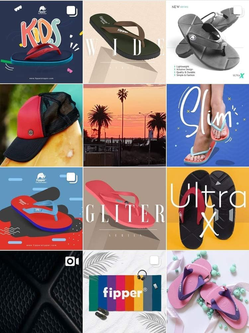 Fipper Slipper | Wide | Rubber Thongs for Men | Premium Natural Rubber Flip-Flops | Red Cinnabar Black Grey | Eco-Friendly, Durable & Comfortable image number 2