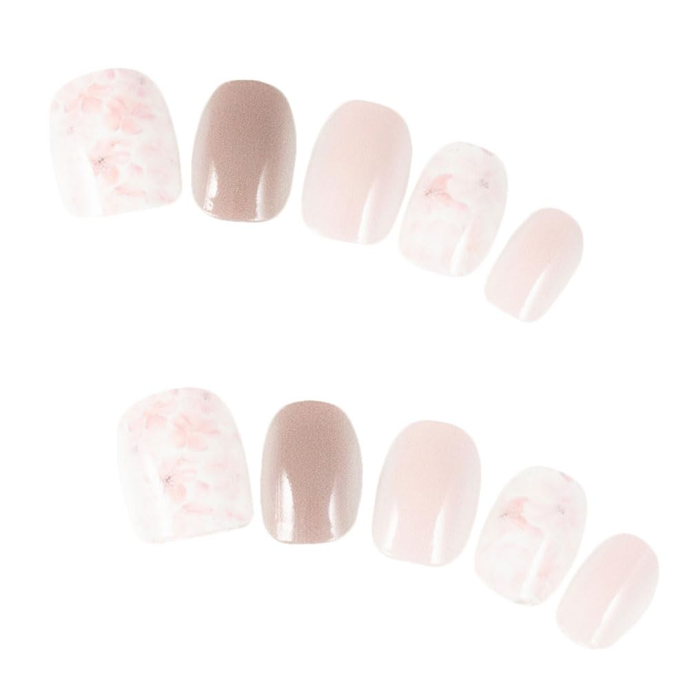 Yuzu Nail Nail Tip 369 / Blossom Pink (10 Tips) image number 2