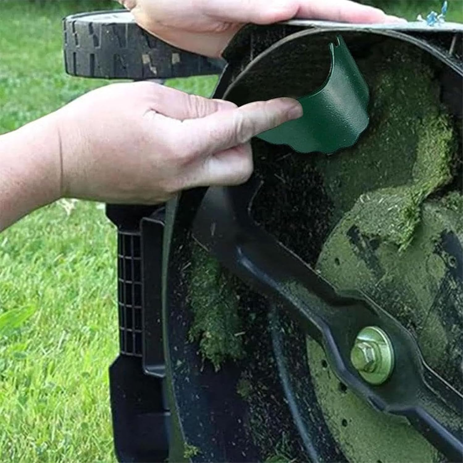 Mower Deck Scraper with Ergonomic Long Handle, 2025 New Lawn Mower Maintenance Deck Cleaning Tool,Sturdy Lawnmower Deck Scraper for Maintenance Cleaning Lawnmower image number 2