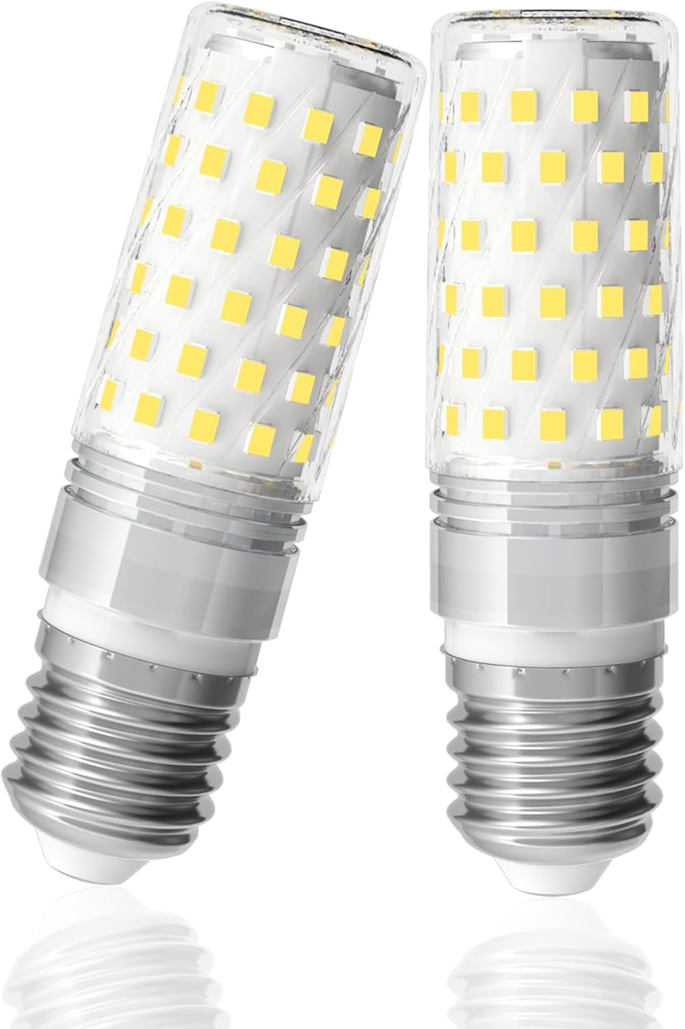 LUTW E27 Screw Bulb Cool White 6000K, 10W E27 LED Bulb Equivalent 130W Incandescent, 1510LM Super Bright E27 LED Corn Light Bulb for Home Lighting, Non-Dimmable, Pack of 2 image number 4