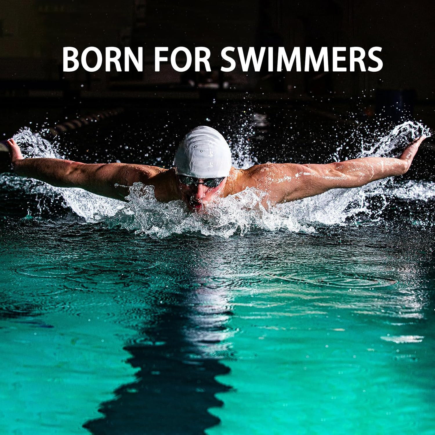 Anti Fog Swim Goggles for Men, Women & Teenagers - Comfortable, Leakproof, UV Protection, Adjustable Swim Goggles for Adults, Ideal for Swimming, Diving, and Water Sports