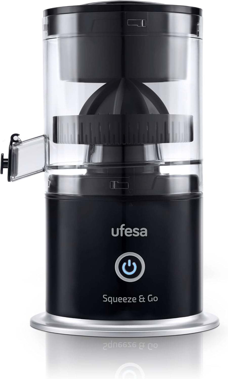 Ufesa Squeeze & Go Electric Citrus Juicer Rechargeable with USB-C, Portable, Orange Squeezer, Lime Squeezer, 1500Mah Battery, 220Ml, BPA Free image number 5