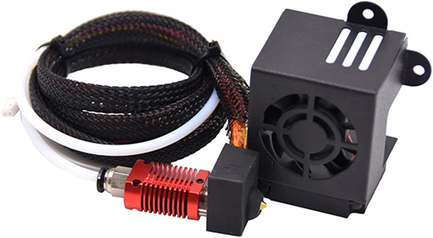 Ender-3 Full Assembled Hotend Kit 24V with Silicone Cover 1.2M Thermistor Compatible with CR-10/CR-10 S5/CR-10-S4/CR-10S/CR-10 Mini/Ender 2/Ender-3/Ender 3 Pro/Ender-3S/Ender 5