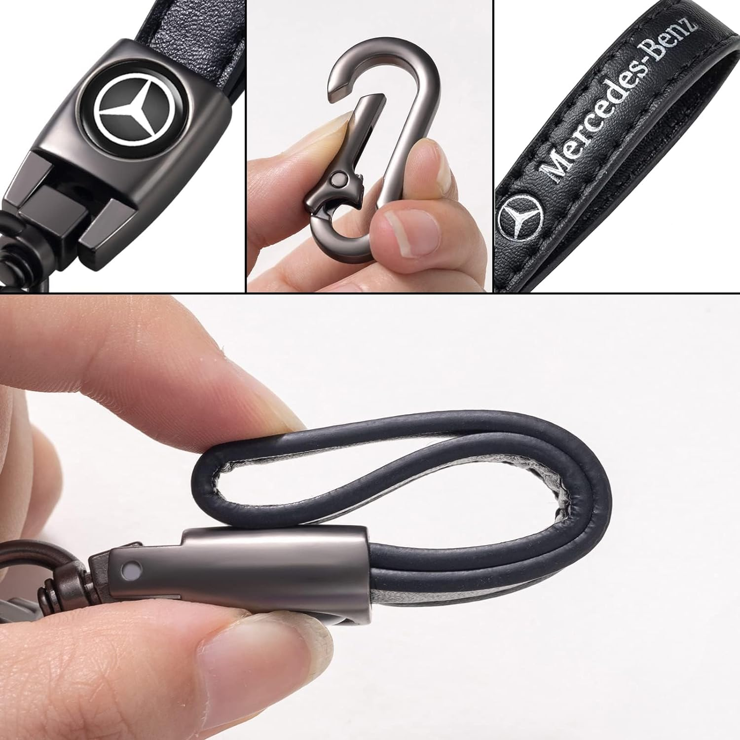 Car Keychain Keyring Accessories Compatible with Car Key Series Car Keychains Family Present for Man and Woman image number 6