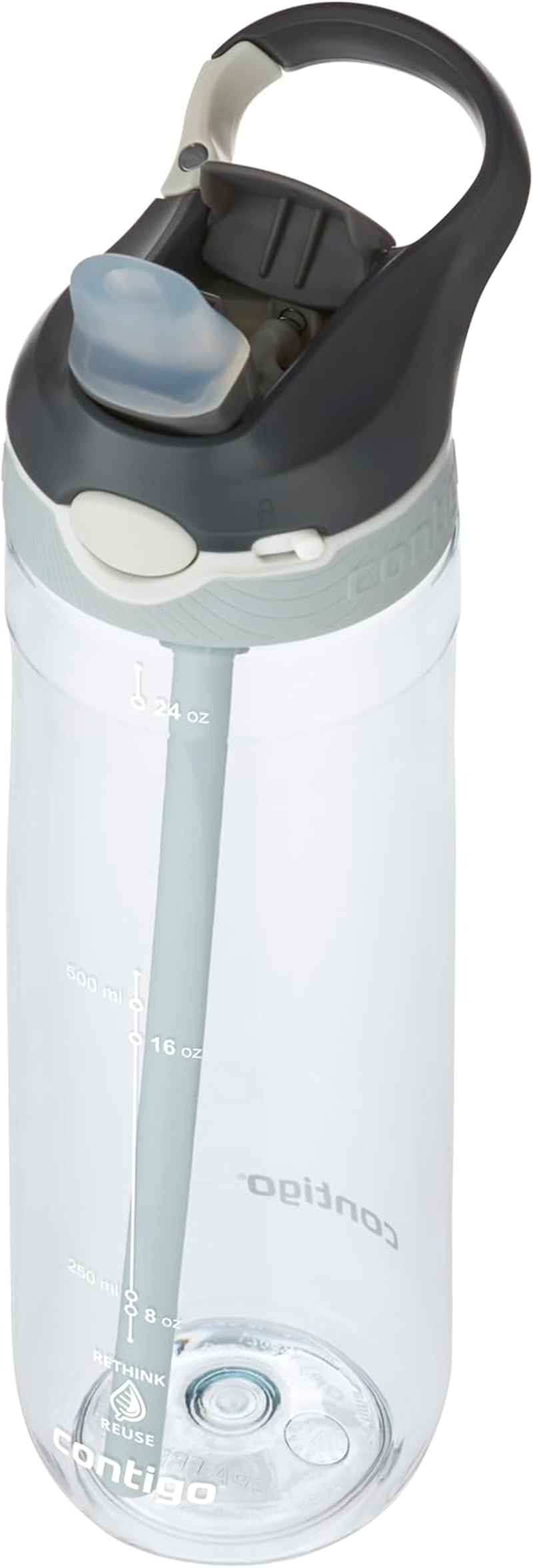 Contigo Cortland Autoseal Water Bottle | Large 720Ml BPA Free Drinking Bottle | Sports Flask | Leakproof Drink Bottle | Ideal for School, Gym, Bike, Running, Hiking