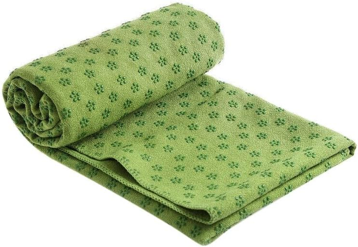 Non-Slip Yoga Towel Mat Fitness Gym Microfiber Blanket, Super Absorbent, 72"X25"