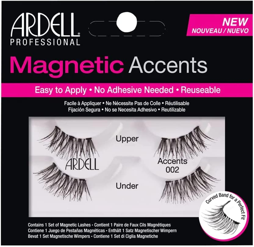 Ardell Magnetic Accent Lashes, 001 Black