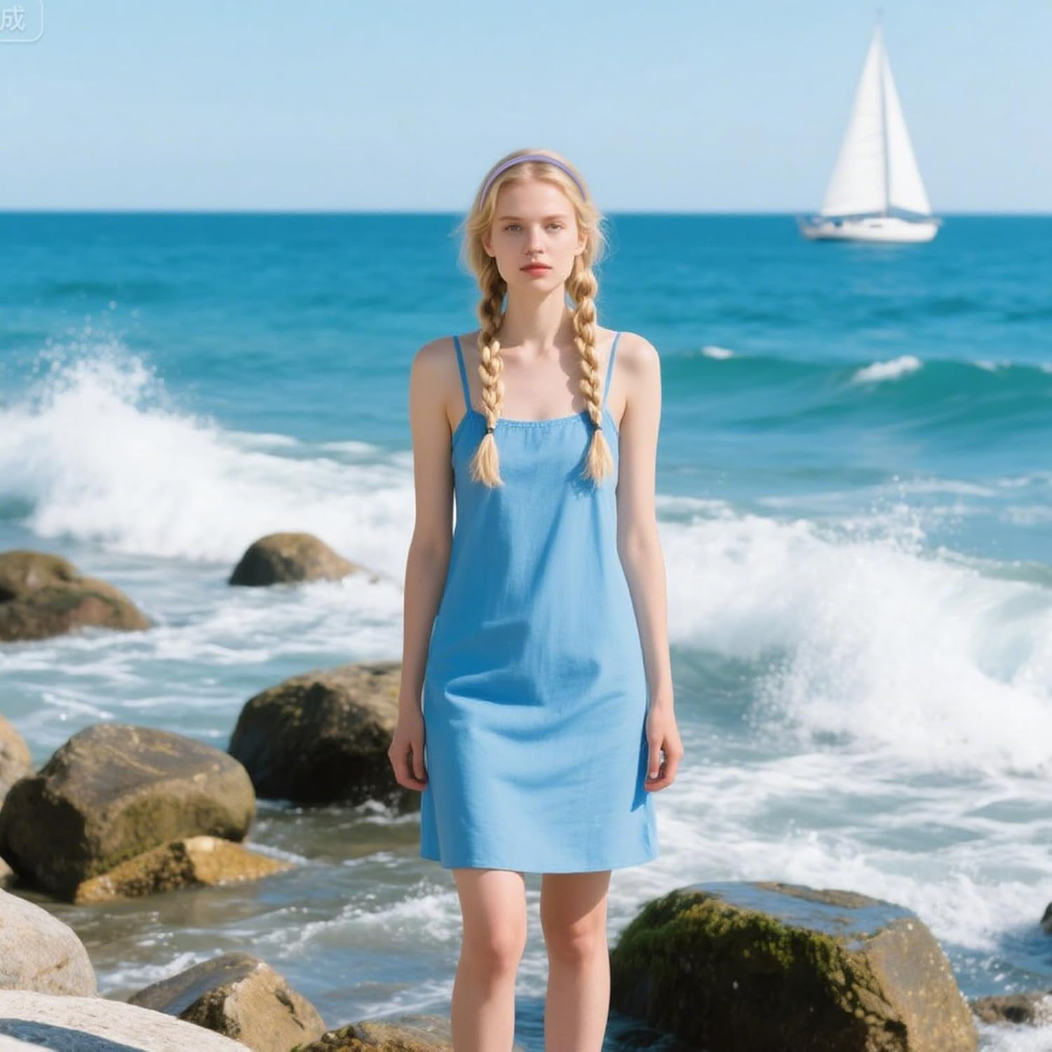 Bumlofa Pack of 8 Colourful Headbands Women'S Set, Thin Headband Designs for Girls - Matching Hair Accessories for Spring & Summer Motifs, Colourful Headbands image number 4