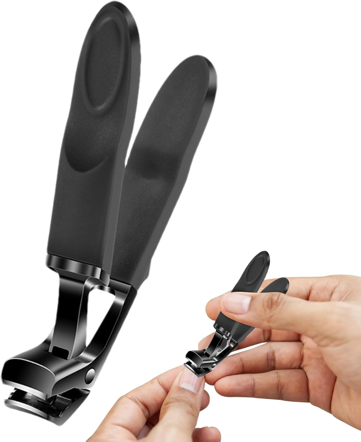 Toe Nail Clippers - Professional Toenail Clippers,Curved Heavy Duty Ergonomic Trimmer Remover Shaver Tool Wide Jaw for Grooming Pedicure Manicure Kids Adult Women Men image number 1