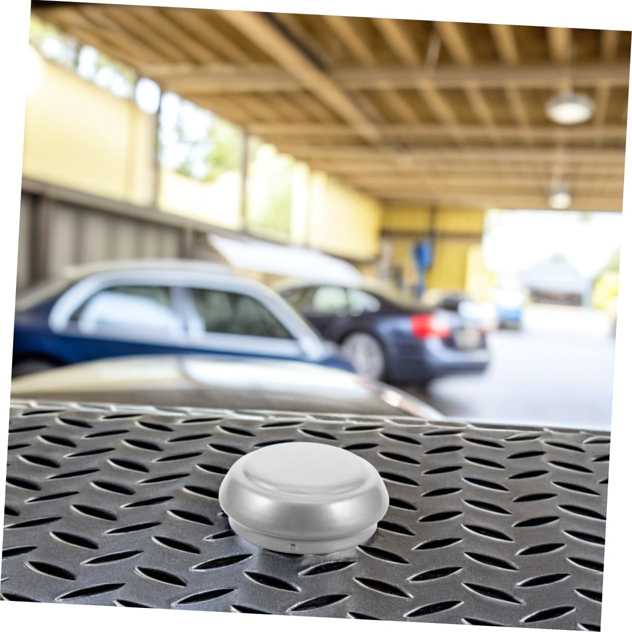 BESTYASH 4Pcs Car Wheel Center Hub Caps Metal Protection Cover Tire Center Protection Cap for Truck Auto Vehicle image number 1