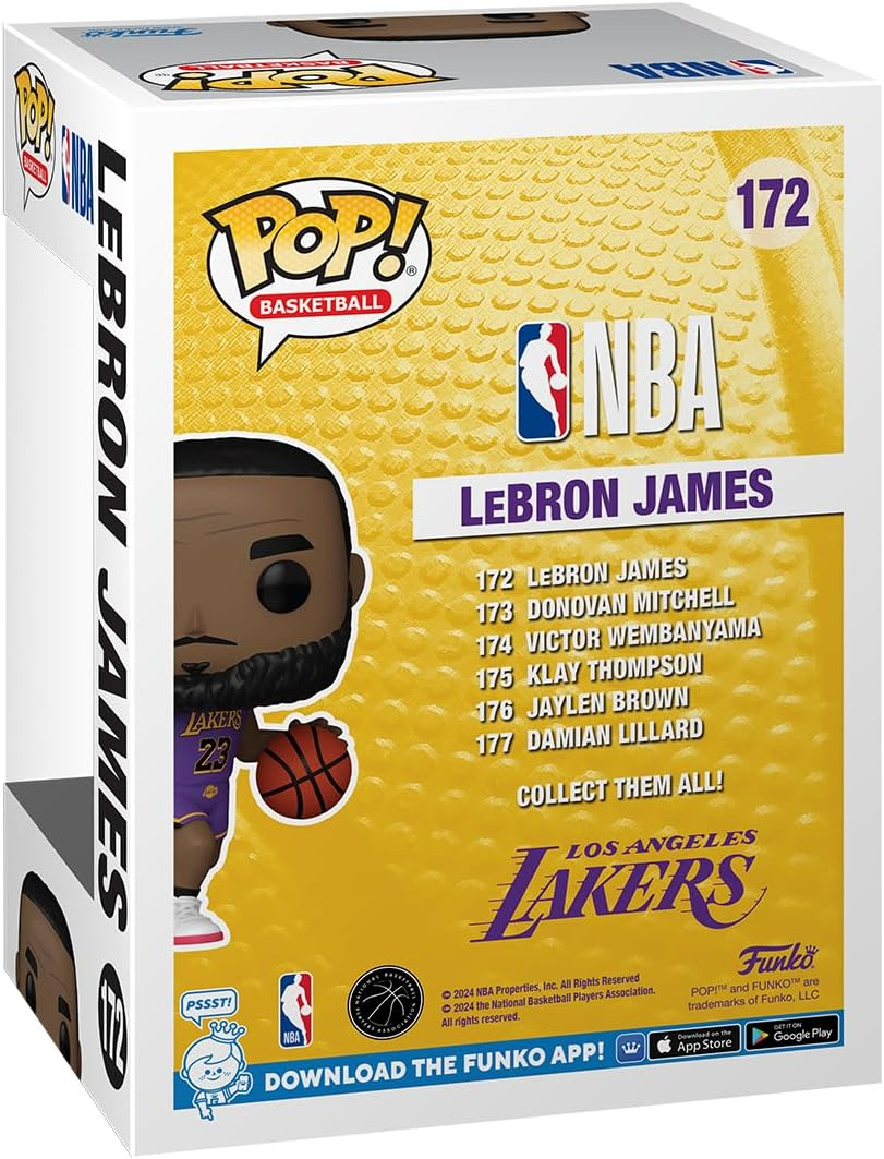 FUNKO POP! Sports NBA: Lakers -Lebron James image number 2