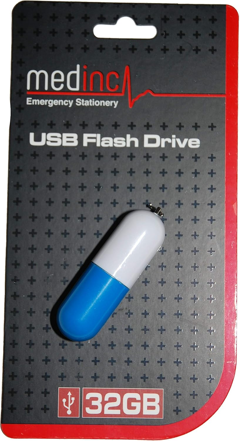 (Capsule/Pill) - Capsule Pill Vitamin 8GB USB (Mixed Colours)