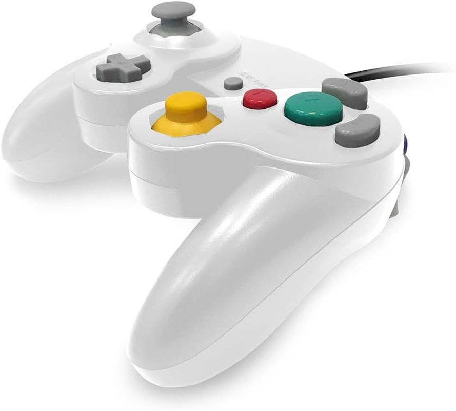 Old Skool Gamecube/Wii Compatible Controller - White image number 5