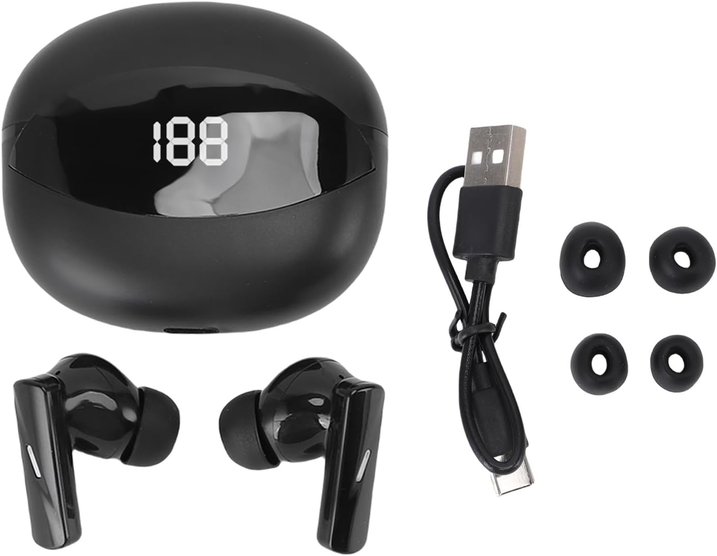 Cryfokt AI Translation Earphones, 164 Spoke Wireless Translation Earphone 7 Modes for Travel Business Learning image number 3