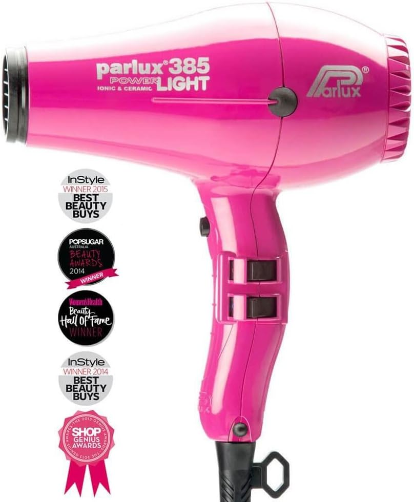 Parlux 385 Powerlight Ceramic and Ionic Dryer 2150W Fuschia image number 1