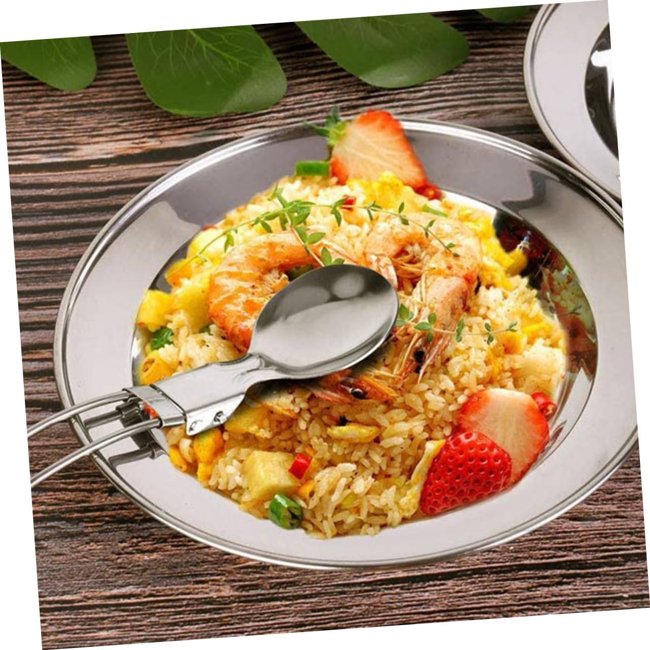 Camping Cookware for Barbecue Person Outdoor Dining Cooker Portable Cooking for Backpacking image number 2