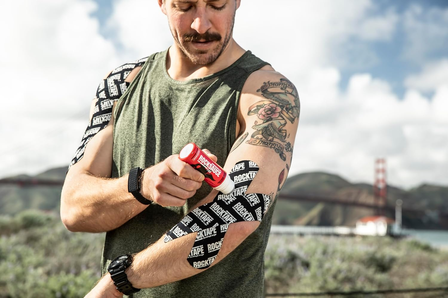 Rocktape Rocksauce Fire Hot Muscle Relief Cream with Capsaicin, 12 Ounce Bottle image number 4