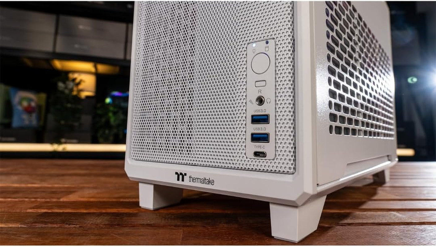 Thermaltake Gaming System Nomad PRO - Intel 14600KF / RTX 5070/ B760I Wifi/ 32GB RAM/ TR100 Snow, CA-4N1-00S6WA-01 image number 3