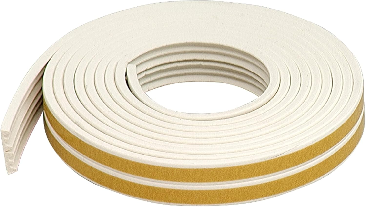 All Weather EPDM Rubber Weatherseal for Gaps 1/16-Inch to 1/8-Inch, White - MD Building Products 02618 image number 2