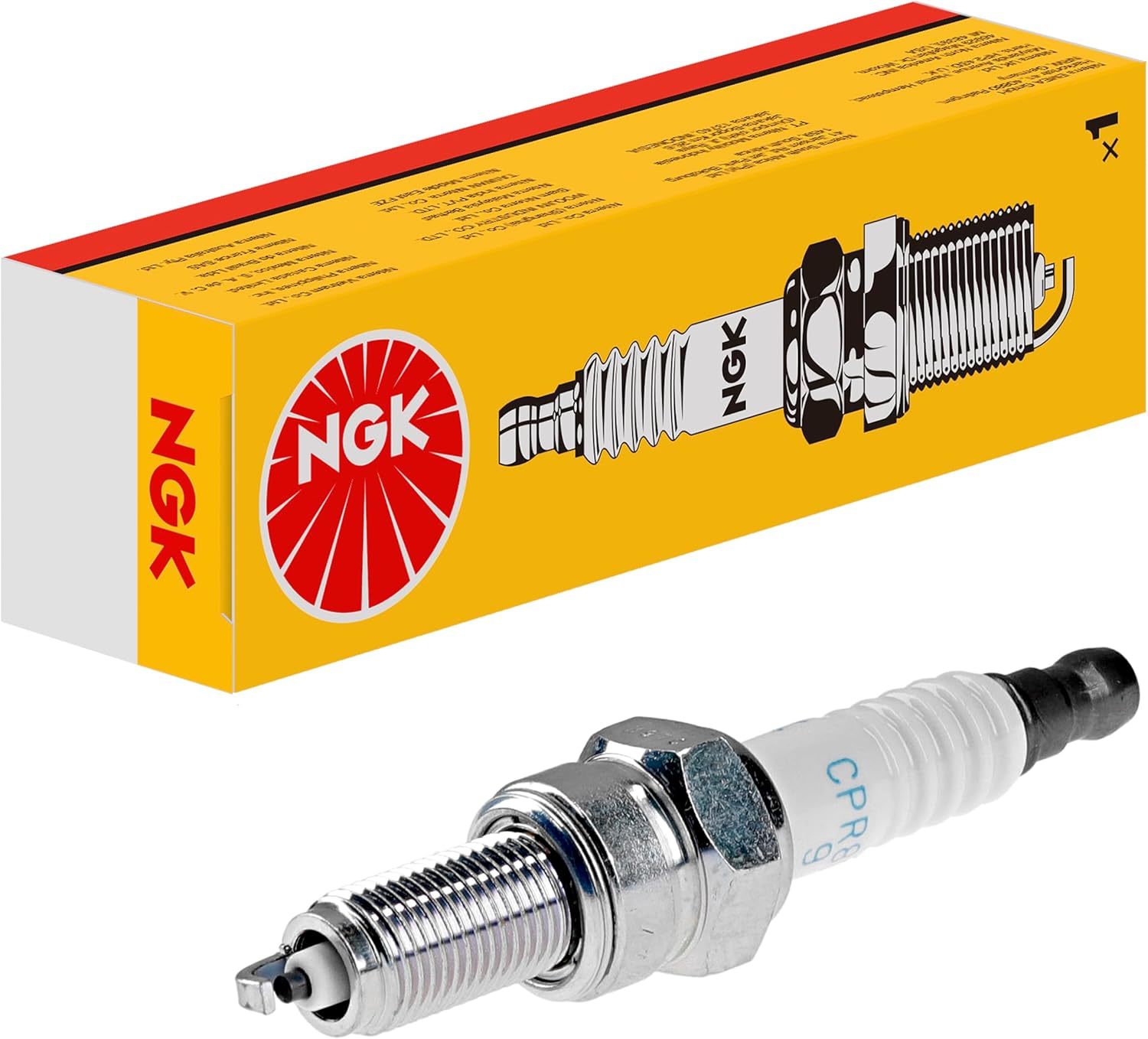 NGK (7502) CR9EH-9 Standard Spark Plug image number 3