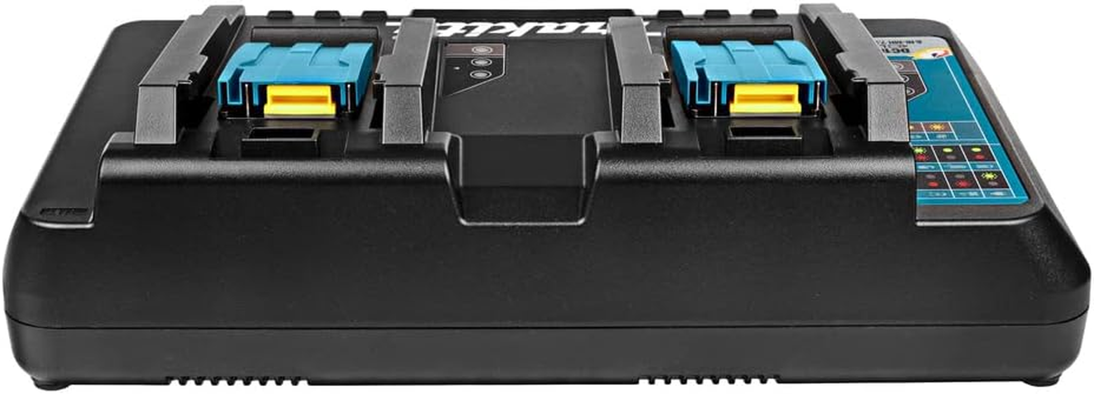 Makita 18V LXT Li-Ion Rapid Dual Charger DC18RD, Genuine Original in Plain Packaging AU Plug 240V image number 2