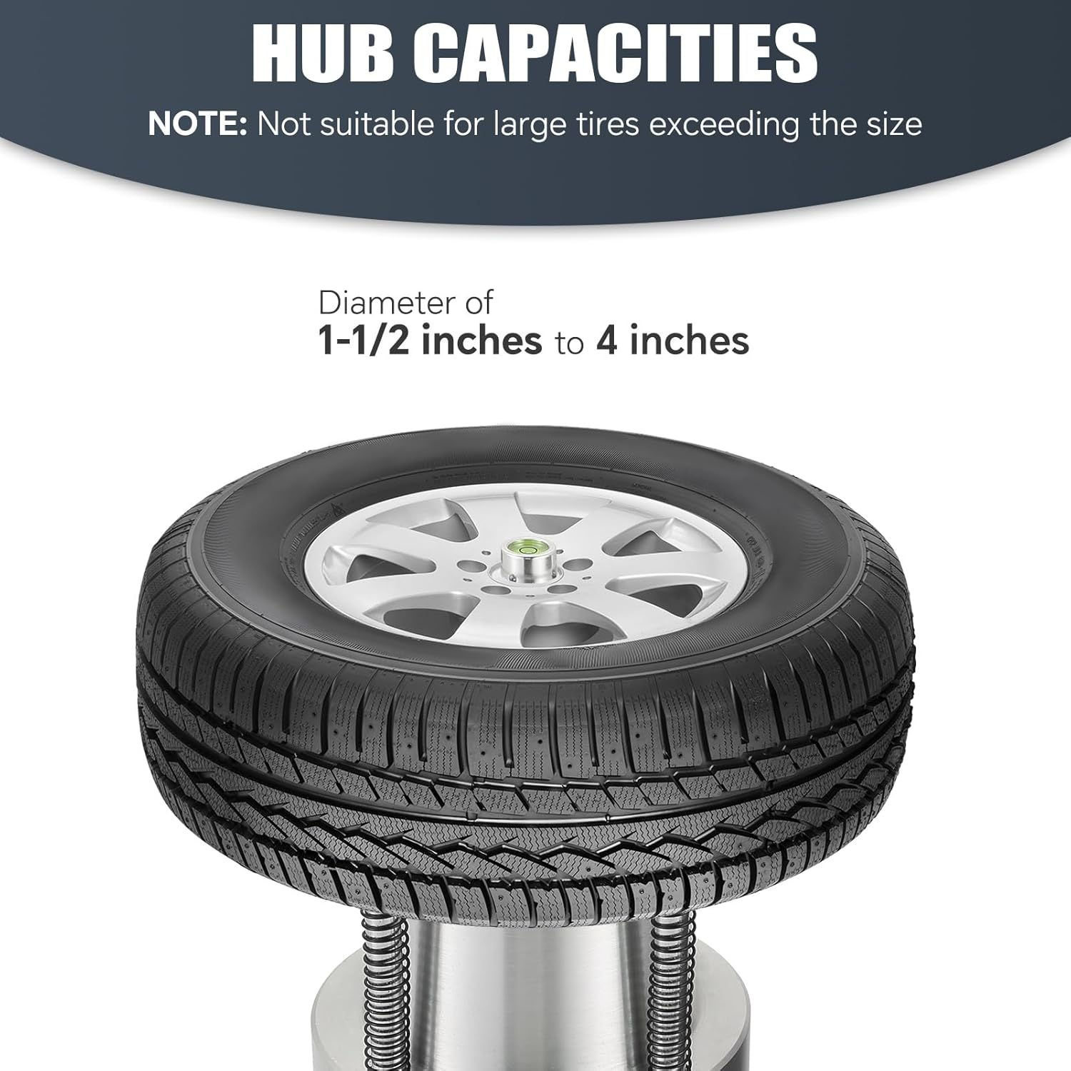 ATPEAM Portable Bubble Wheel Balancer - Heavy Duty Tire Balancing Machine for Car and Light Truck Wheel Repair image number 4