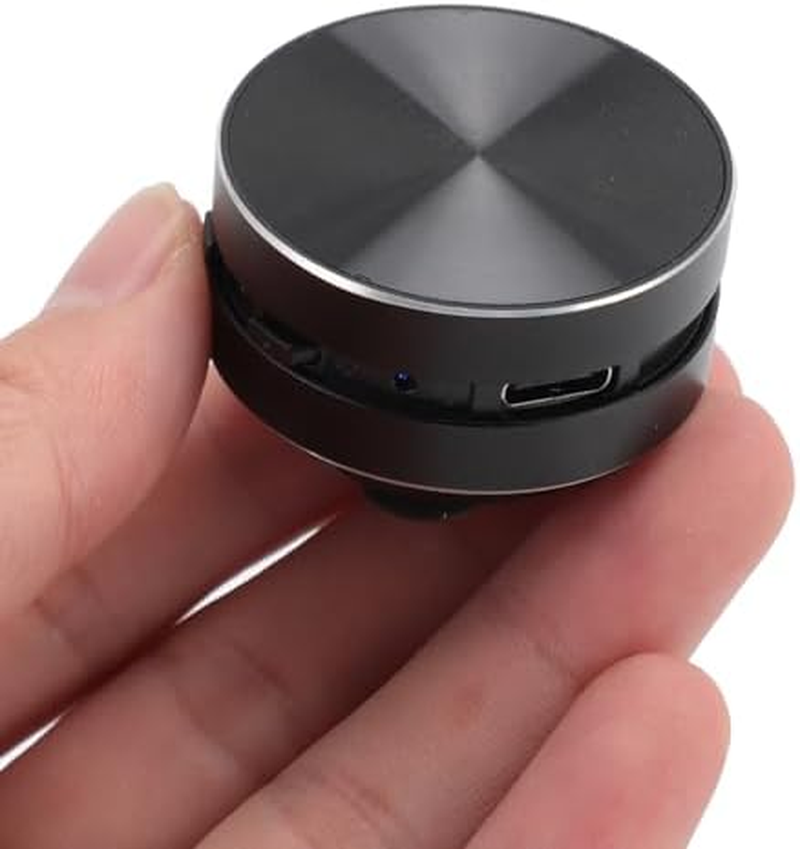 Dpofirs Wireless Bone Conduction Speaker, Bluetooth Mini Speaker Bone Conduction Portable Wireless Speakers for Home, Outdoor, Travel, and Party Use, with Suction Cup (Red)