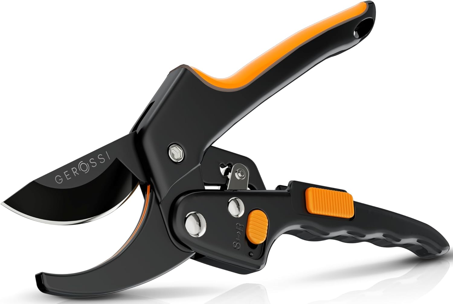 Ratchet Garden Pruner Heavy Duty Increase Cutting Power 3X - Perfect Ratchet Pruner for Weak Hands and Arthritis, 8" Anvil Secateurs - Extra Sharp image number 5
