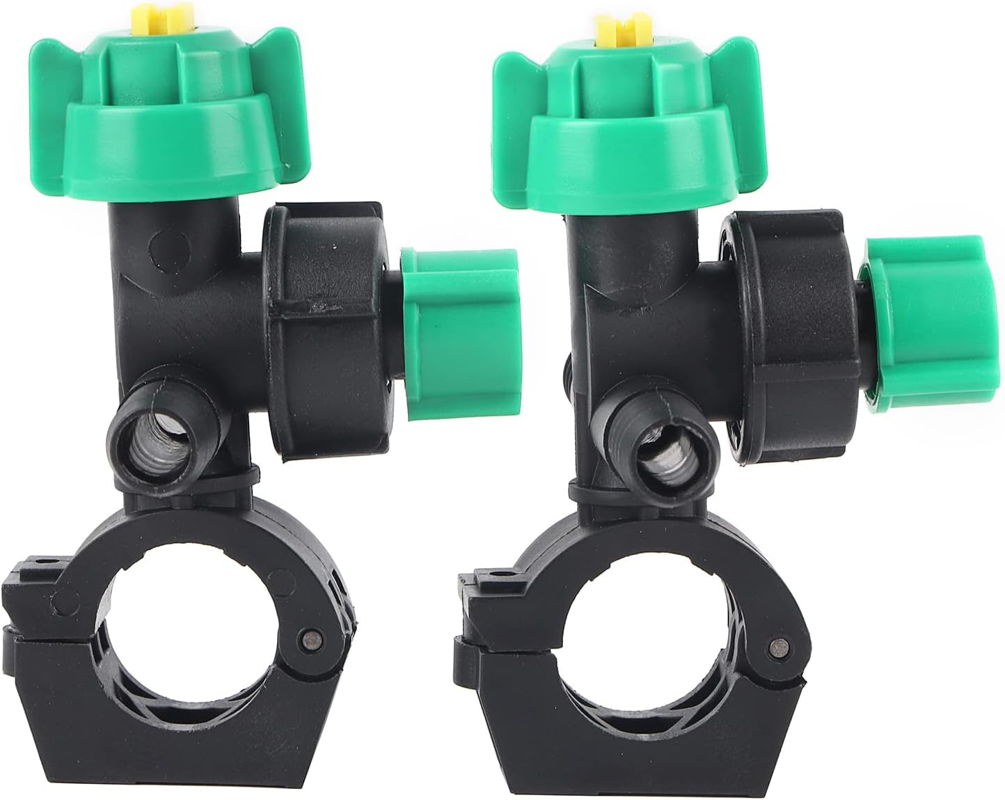 Akozon Misting Nozzle, 2Pcs External Thread Agricultural Sprayer Fan Shaped Spraying Nozzle For image number 6