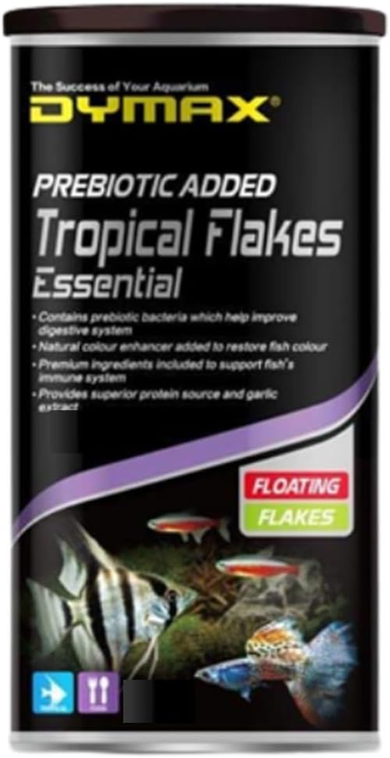 Dymax Tropical Flakes Essential 150G Floating Fish Food