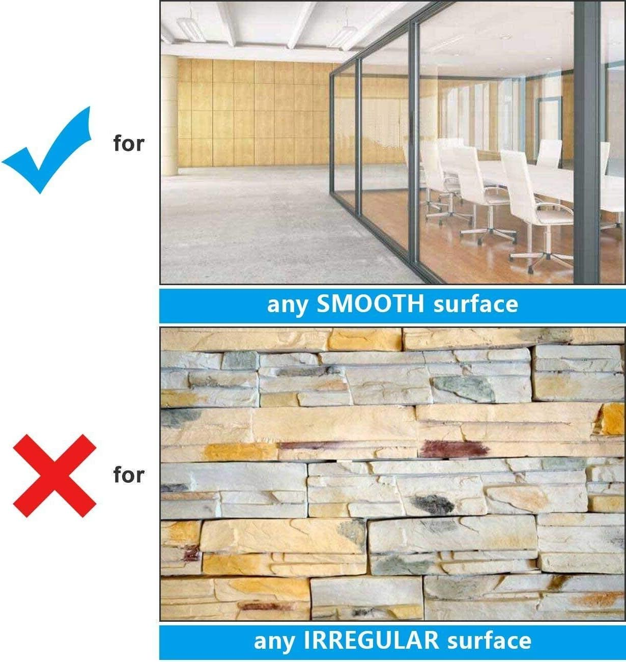 White Board Roll, Stick on White Boards for Wall, 1.5X11Ft Dry Erase Roll Peel and Stick, Stain Resistant, Super Sticky Whiteboard Sticker Wall Decal for Wall/Table/Door,3 Markers image number 6