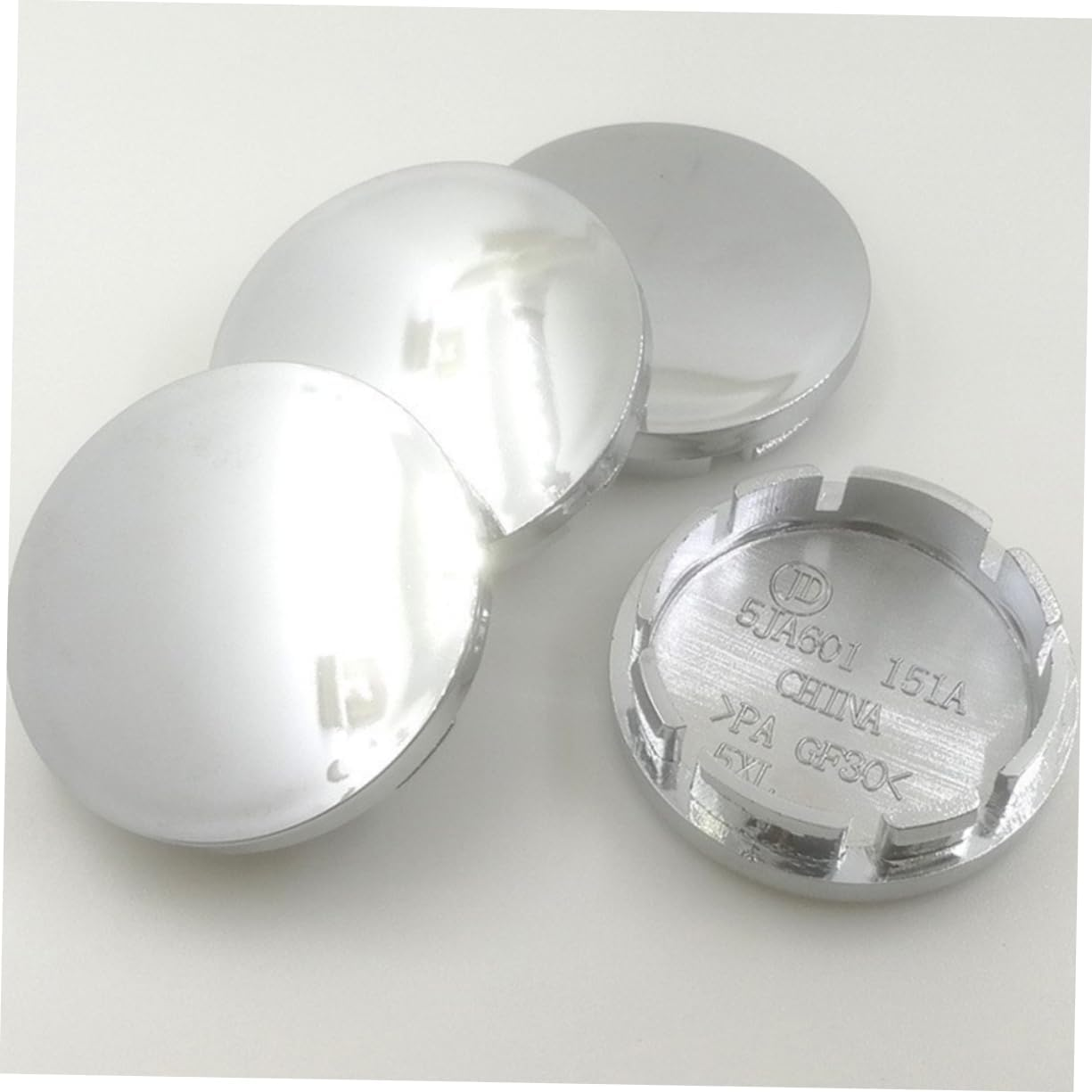 Anneome 4Pcs Tire Hub Covers for Automotive Wheels Stylish and Easy to Install Wheel Hub Caps Compact Tire Accessories for Car Exterior Protection and Replacement image number 1