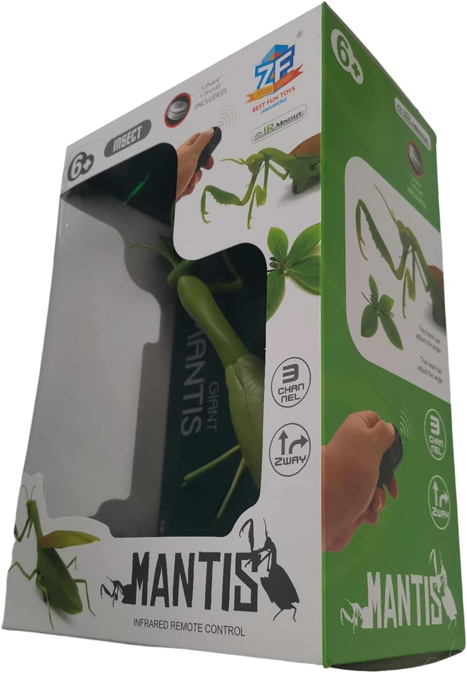 Foedoy Infrared Remote Control Praying Mantis Model Toy Electric Halloween Prank Children'S Toys Robo Alive Giant Python X Snake Early Education Puzzle image number 1