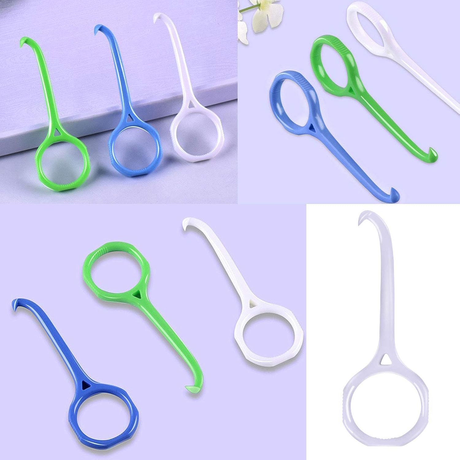 Glaais 4 Pcs Invisible Braces Removal Tool, Gentle Safe Oral Care Accessory, Non-Slip Grip & Disinfectable (Boiling Water/Alcohol), Compact Portable Disassembly Tool for Home Travel image number 3