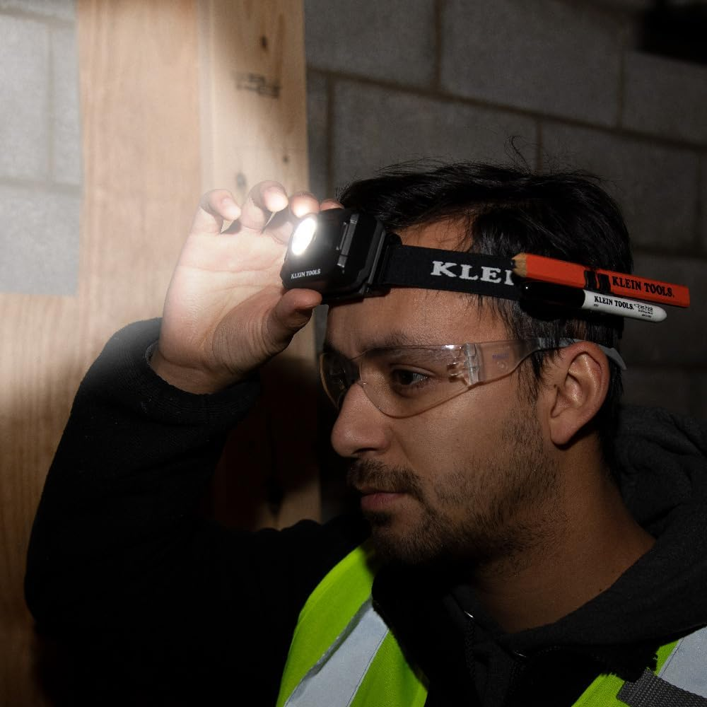 Klein Tools A-56414 Rechargeable 2-Color LED Headlamp image number 3
