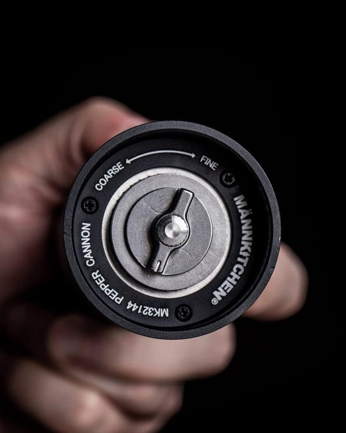 MANNKITCHEN Pepper Cannon - Professional Grade Pepper Grinder - High Output Pepper Mill, Excellent Choice for Gifting image number 6