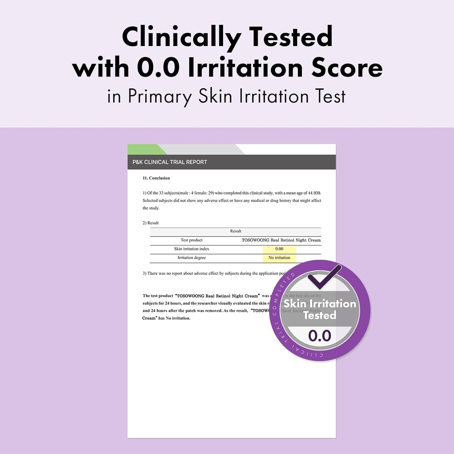 TOSOWOONG Real Retinol 0.1% Night Cream, Face Moisturizer with Retinol, Bakuchiol | Korean Skincare for Face & Neck, 50Ml / 1.69 Fl. Oz. image number 2